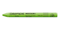 CARAN D'ACHE NEOCOLOR I PASTEL DE CERA PERMANENTE VERDE AMARILLO 230