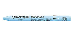 CARAN D'ACHE NEOCOLOR I PASTEL DE CERA PERMANENTE AZUL COBALTO CLARO 661
