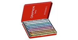 CARAN D'ACHE NEOCOLOR I PASTELLI A CERA IMPERMEABILI SCATOLA 10 COLORI METALLIZZATI
