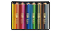 CARAN D'ACHE PRISMALO SCATOLA METALLO 30 MATITE ACQUERELLABILI