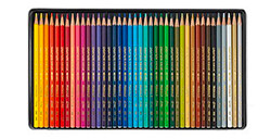 CARAN D'ACHE PRISMALO SCATOLA METALLO 40 MATITE ACQUERELLABILI