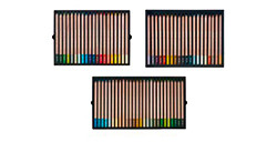 CARAN D'ACHE MATITE PASTELLO SCATOLA ASSORTITA 76 COLORI + 2