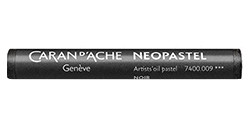 CARAN D'ACHE NEOPASTEL PASTELLI AD OLIO BLACK 009
