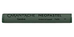 CARAN D'ACHE NEOPASTEL PASTELLI AD OLIO OLIVE BLACK (BP) 019