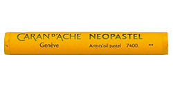 CARAN D'ACHE NEOPASTEL OIL PASTELS ORANGISH YELLOW 031