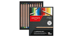 CARAN D'ACHE LUMINANCE 6901 SCATOLA CARTONE 12 MATITE ASSORTITE