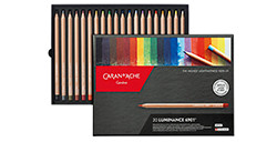 CARAN D'ACHE LUMINANCE 6901 SCATOLA CARTONE 20 MATITE ASSORTITE