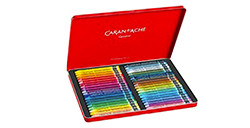 CARAN D'ACHE NEOCOLOR II PASTELLI A CERA ACQUERELLABILI SCATOLA 40 COLORI