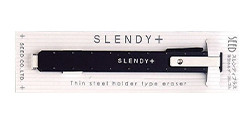 SEED SLENDY PLUS ULTRA THIN-STEEL ERASER HOLDER 2.2 MM BLACK