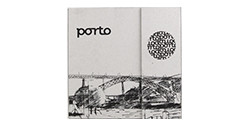 VIARCO SCATOLA 24 WATER COLOUR PENCILS - BOX OPORTO CITY DESIGN