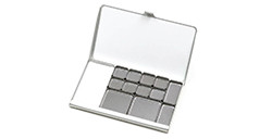 ART TOOLKIT POCKET PALETTE CON 13 GODET ASSORTITI - ARGENTO