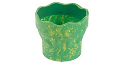 FABER-CASTELL CLIC & GO VASCHETTA LAVAPENNELLI - VERDE MARMO