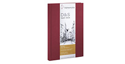 HAHNEMÜHLE D&S TACCUINO PER SCHIZZI COPERTINE ROSSE 140 G 80 FOGLI
