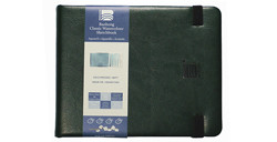 BAOHONG CLASSIC SKETCHBOOK ACUARELA 300 G - GRANO FINO - TAPA VERDE OSCURO