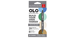 OLO HIMMEL & MEER SET 8 PERSONALISIERBARE MARKER