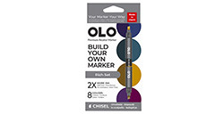 OLO SET TONS INTENSES 8 MARQUEURS PERSONNALISABLES
