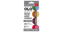 OLO MANGA 2 SET 8 PERSONALISIERBARE MARKER