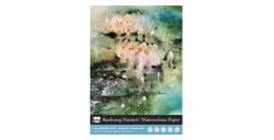 BAOHONG MASTERS' CHOICE BLOCCO ACQUERELLO 12 FOGLI 300 G 21 X 29.7 CM - GRANA FINE - EDIZIONE JEAN HAINES