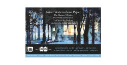 BAOHONG MASTERS' CHOICE BLOCCO PER ACQUERELLO 20 FOGLI 300 G 15 X 23 CM - GRANA FINE - EDIZIONE THOMAS W SCHALLER