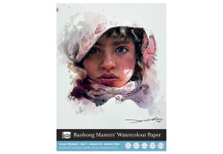 BAOHONG MASTERS' CHOICE AQUARELLBLOCK 20 BLATT 300 G 23 X 31 CM - FEINKORN - JUNG HUN SUNG EDITION