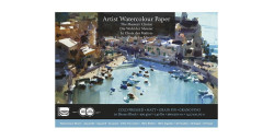 BAOHONG MASTERS' CHOICE BLOC ACUARELA 20 HOJAS 300 G 36 X 51 CM - GRANO FINO - EDICIÓN AMANDA HYATT