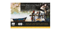 BAOHONG MASTERS' CHOICE BLOC ACUARELA 20 HOJAS 300 G 15 X 23 CM - GRANO GRUESO - EDICIÓN THOMAS W SCHALLER