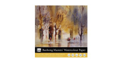 BAOHONG MASTERS' CHOICE BLOCCO PER ACQUERELLO 20 FOGLI 300 G 20 X 20 CM - GRANA GROSSA - EDIZIONE VIKTORIA PRISCHEDKO