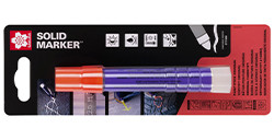 SAKURA SOLID MARKER ALTAS TEMPERATURAS FLUORESCENTE ANARANJADO - BLISTER