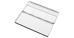 RAW ART MATERIALS EMPTY ALUMINIUM PALETTE BOX 13 WELLS