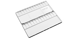 RAW ART MATERIALS EMPTY ALUMINIUM PALETTE BOX 26 WELLS