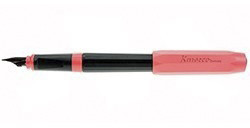 KAWECO PERKEO PENNA STILOGRAFICA BLACK & PINK F