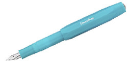 KAWECO FROSTED SPORT PLUMA ESTILOGRÁFICA TRANSLÚCIDO - LIGHT BLUEBERRY