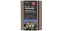 ETCHR THE PERFECT SKETCHBOOK - TACCUINO PER SCHIZZI BORDI SFRANGIATI 300 G 100% COTONE - A5 VERTICALE (22 FOGLI)