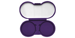 ETCHR TWIN PALETTE CASE - SCATOLA VUOTA PER 2 MINI TAVOLOZZE ETCHR - VIOLA