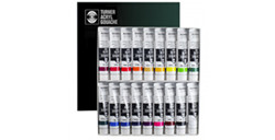 TURNER ACRYL GOUACHE SET COLORES SURTIDOS 18 TUBOS 20 ML
