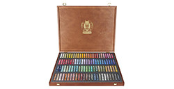 SCHMINCKE PASTELLO SCATOLA LEGNO COLORI ASSORTITI