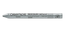 CARAN D'ACHE NEOCOLOR I PASTEL DE CERA PERMANENTE GRIS CENIZA METÁLICO 401