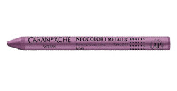CARAN D\'ACHE NEOCOLOR I PASTELLO A CERA PERMANENTE ROSA METALLICO 081