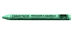 CARAN D\'ACHE NEOCOLOR II PASTELLO A CERA ACQUERELLABILE VERDE FTALICO MET%C1LICO 710