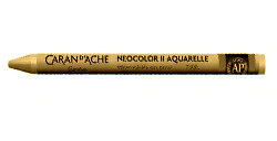 CARAN D'ACHE NEOCOLOR II PASTEL DE CERA ACUARELABLE AMARILLO CADMIO DORADO 530