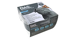 DAS SCULPTING CLAY - PÂTE À MODELER À BASE D\'HUILE, GRISE - DURETÉ ÉLEVÉE