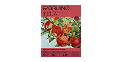 FABRIANO CARTA BLOC %D3LEO 300 G - GRANA TESSITURA TELA - 10 FOGLI