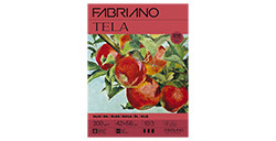 FABRIANO BLOC DE PAPIER %D3LEO 300 G - TEXTURE TOILE - 10 FEUILLES