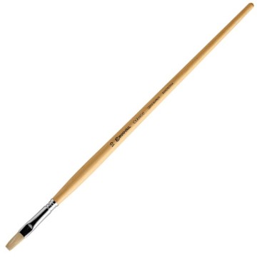 ESCODA CLÁSICO PENNELLO PIATTO SETOLA CHUNGKING BIANCA MANICO LUNGO SERIE 4829