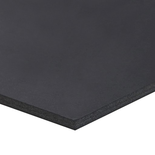 TOPFOAM LEICHTSCHAUMPLATTE SCHWARZ 5 MM