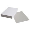 CARTON FIN BIGRIS (BLANC ET GRIS) 100 X 70 CM 0.3 MM
