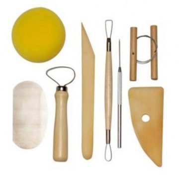 KIT PER CERAMICA 8 PEZZI