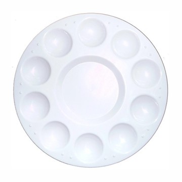 TAVOLOZZA ROTONDA IN PLASTICA