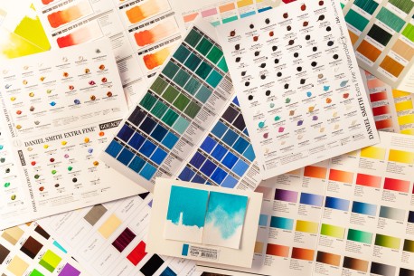 Cartas de colores / muestras 