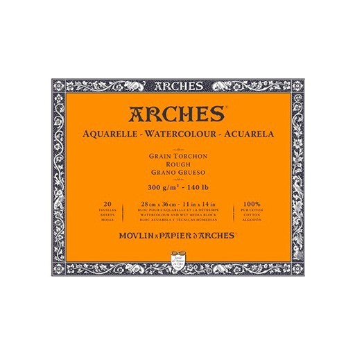 ARCHES WATERCOLOUR BLOCKS 4-SIDE GLUED